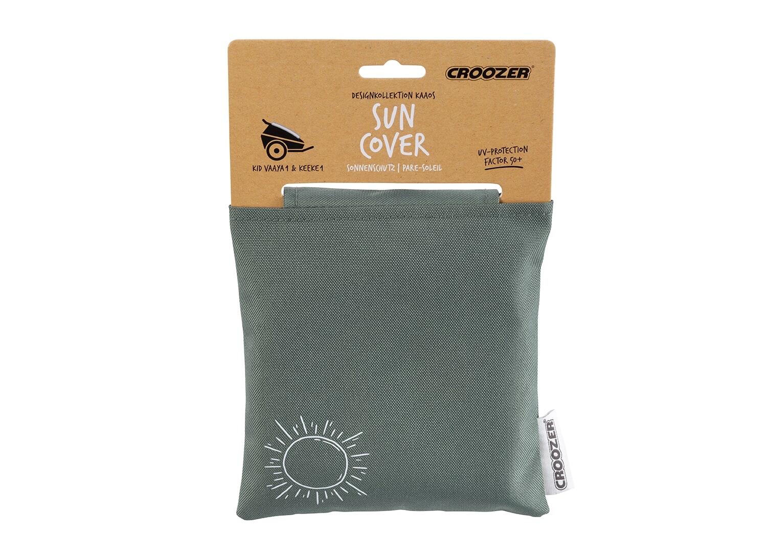 Fietskaraccessoire zonnescherm voor Croozer Kid vanaf model 2014 (niet Yuuna) 3/6