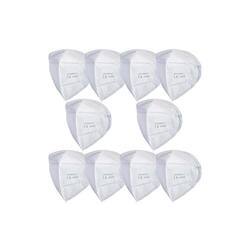 Lot de 10 filtres FFP2 pour masque anti-pollution vélo Frogmask taille unique