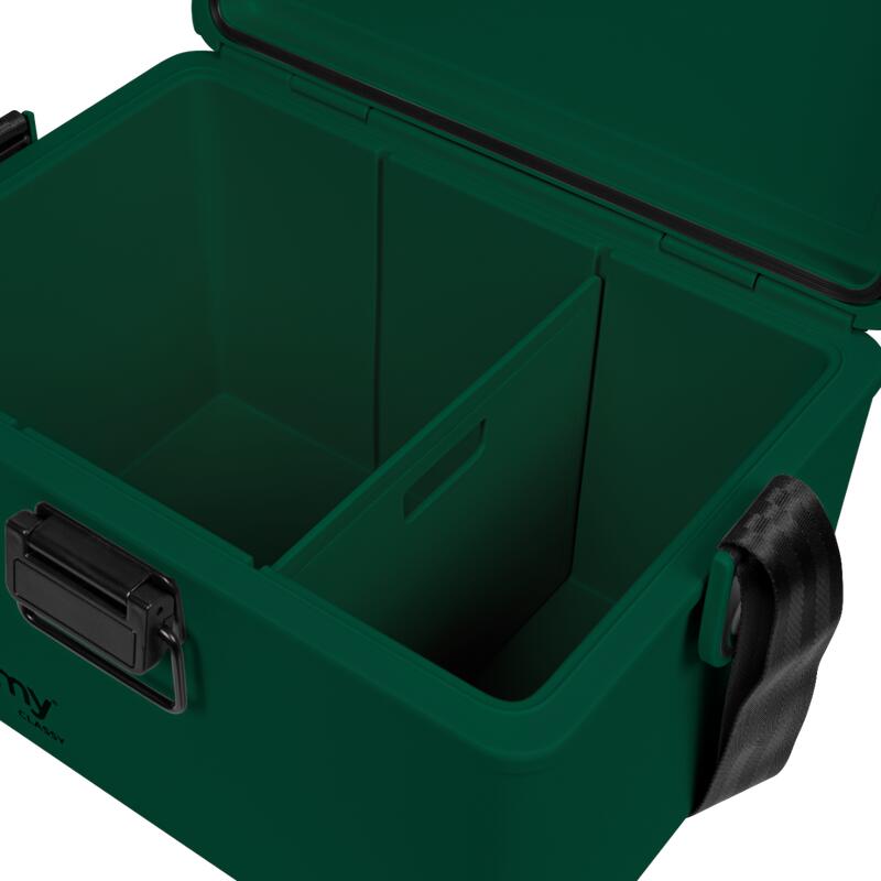 Steamy Classy 12 (12 Liter) Koelbox met Schouderband Pine Green