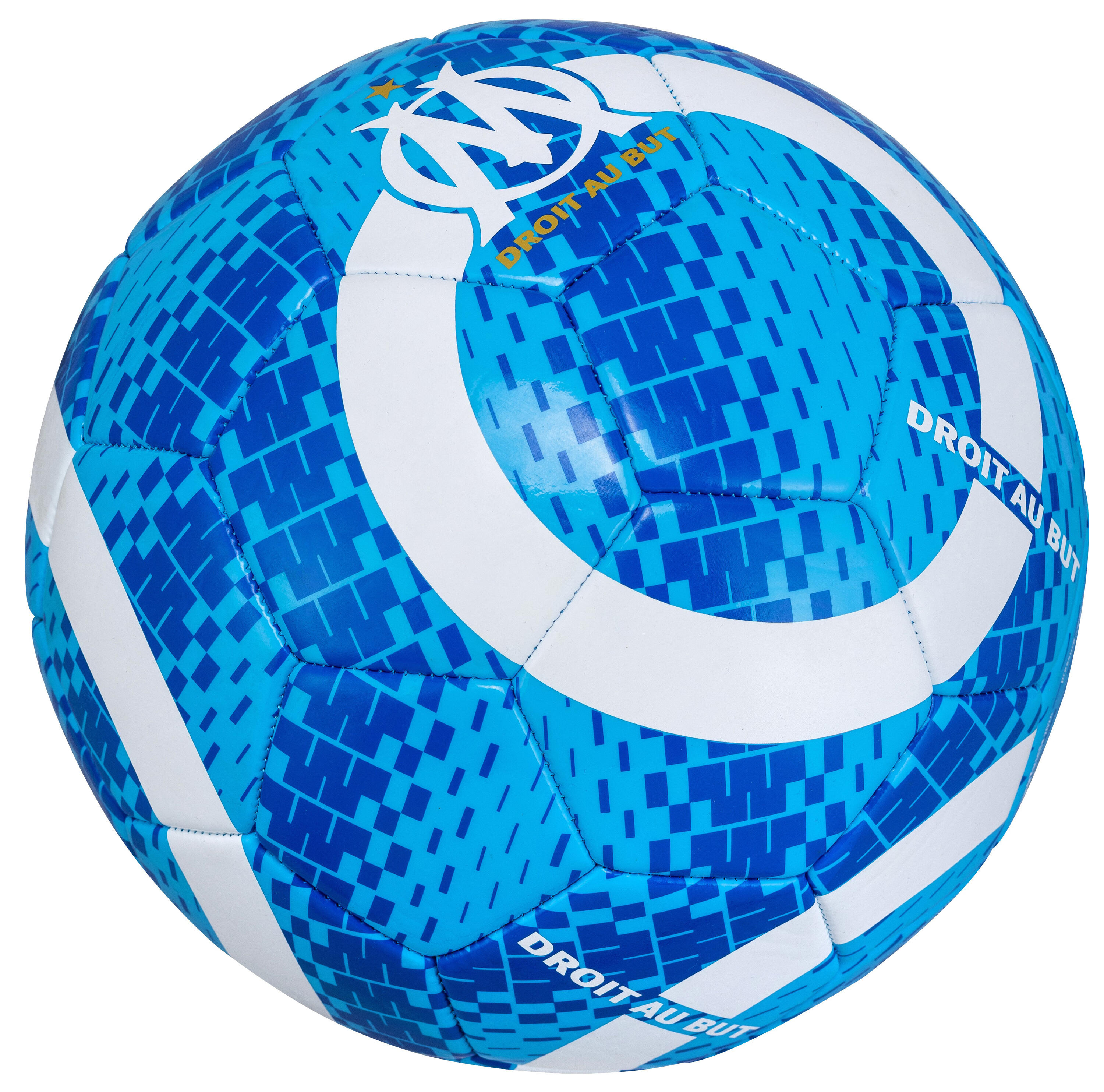 OM Olympique Marseille Folienball 45cm - Offizieller Aluminiumball Für Fans Mit Heliumfüllung
