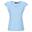 Dames Ferra Frill Tshirt (Poederblauw)