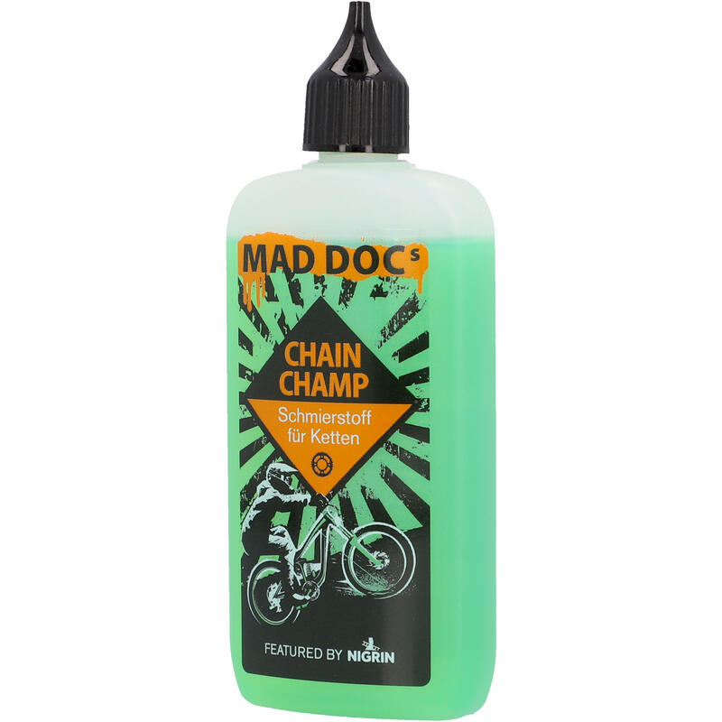 Ulei lubrifiant lant bicicleta e-Bike MAD DOCs CHAIN CHAMP, 100 ml