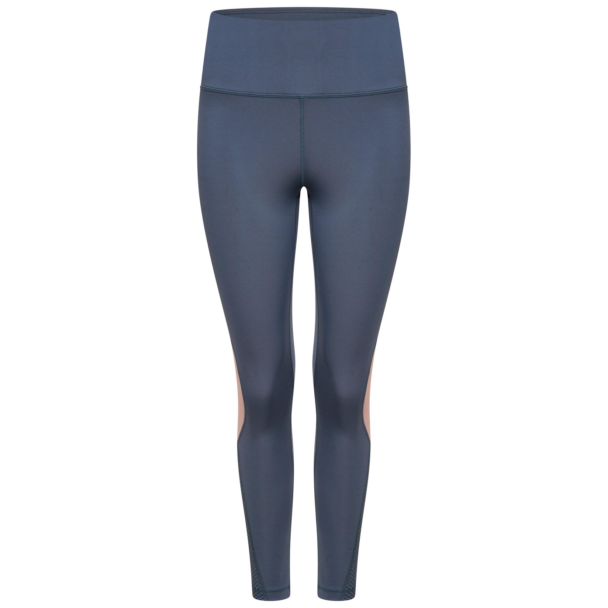 DARE 2B Womens/Ladies Move Fitness Leggings (Orion Grey/Dusty Rose)