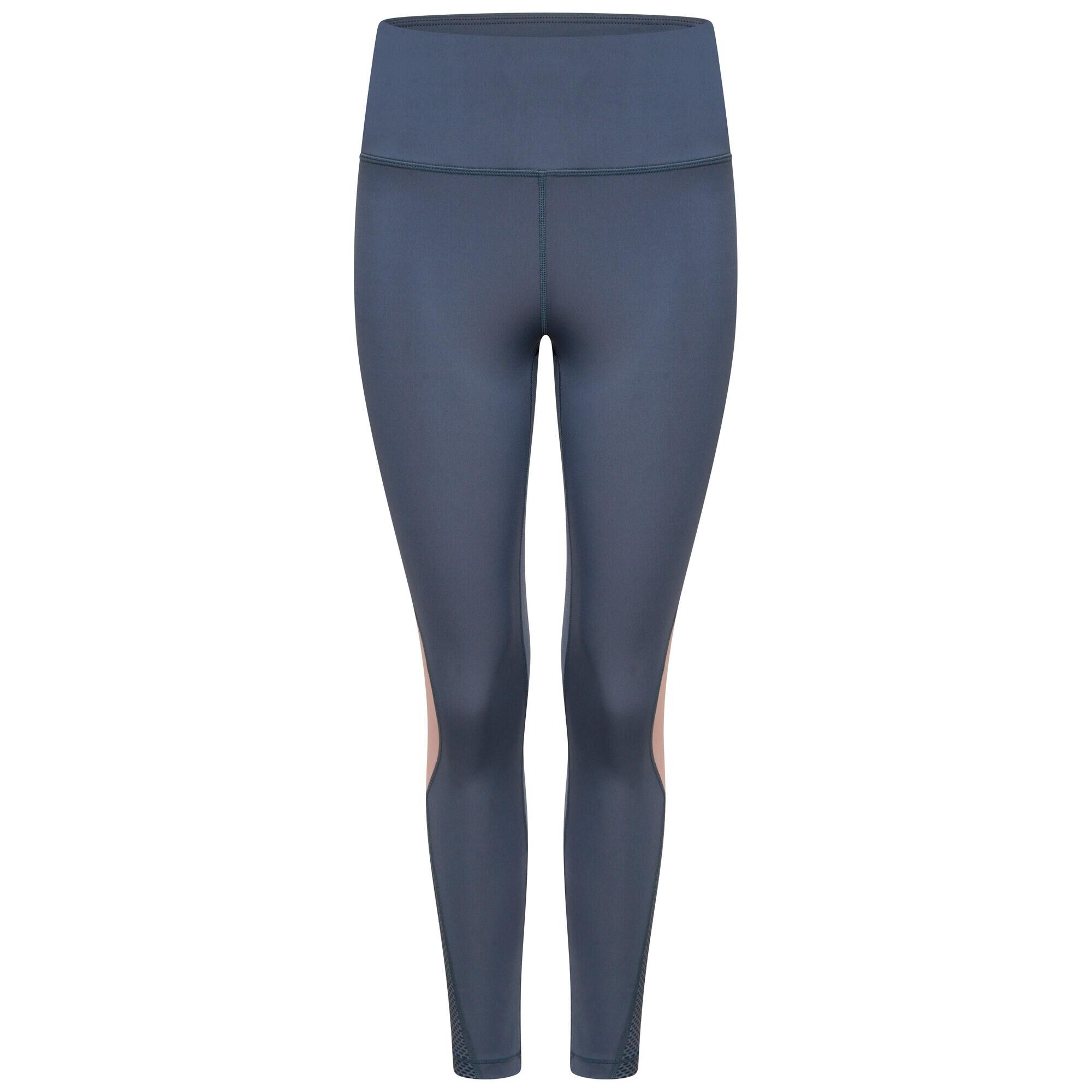 DARE 2B Womens/Ladies Move Fitness Leggings (Orion Grey/Dusty Rose)