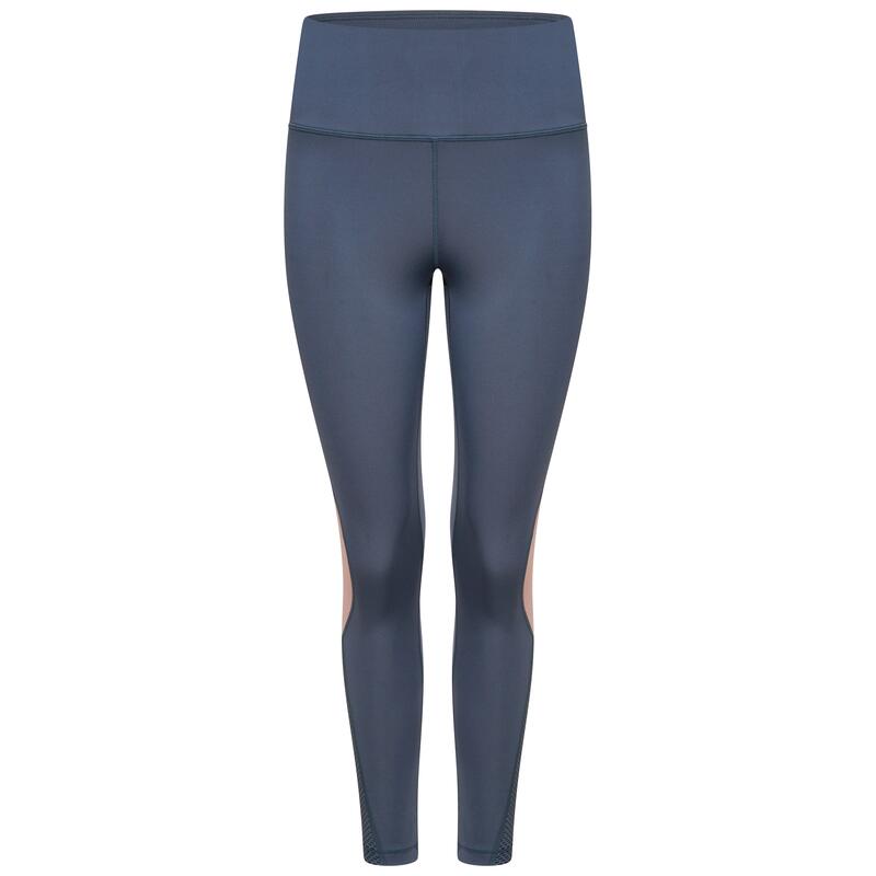 "Move" Leggings für Fitness Damen Oriongrau/Graurosa