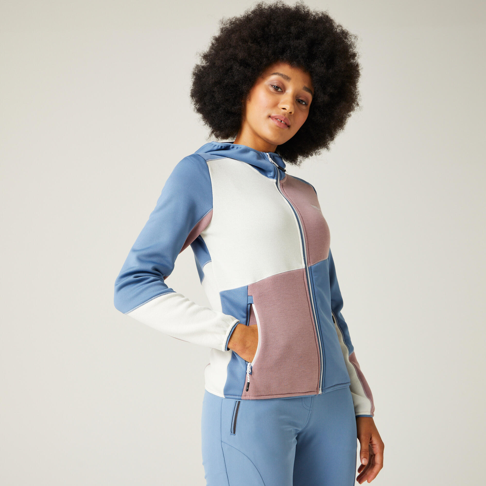 Regatta - Sweat-shirt - Walbury Vii Femme - Polaire - Bleu - Decathlon