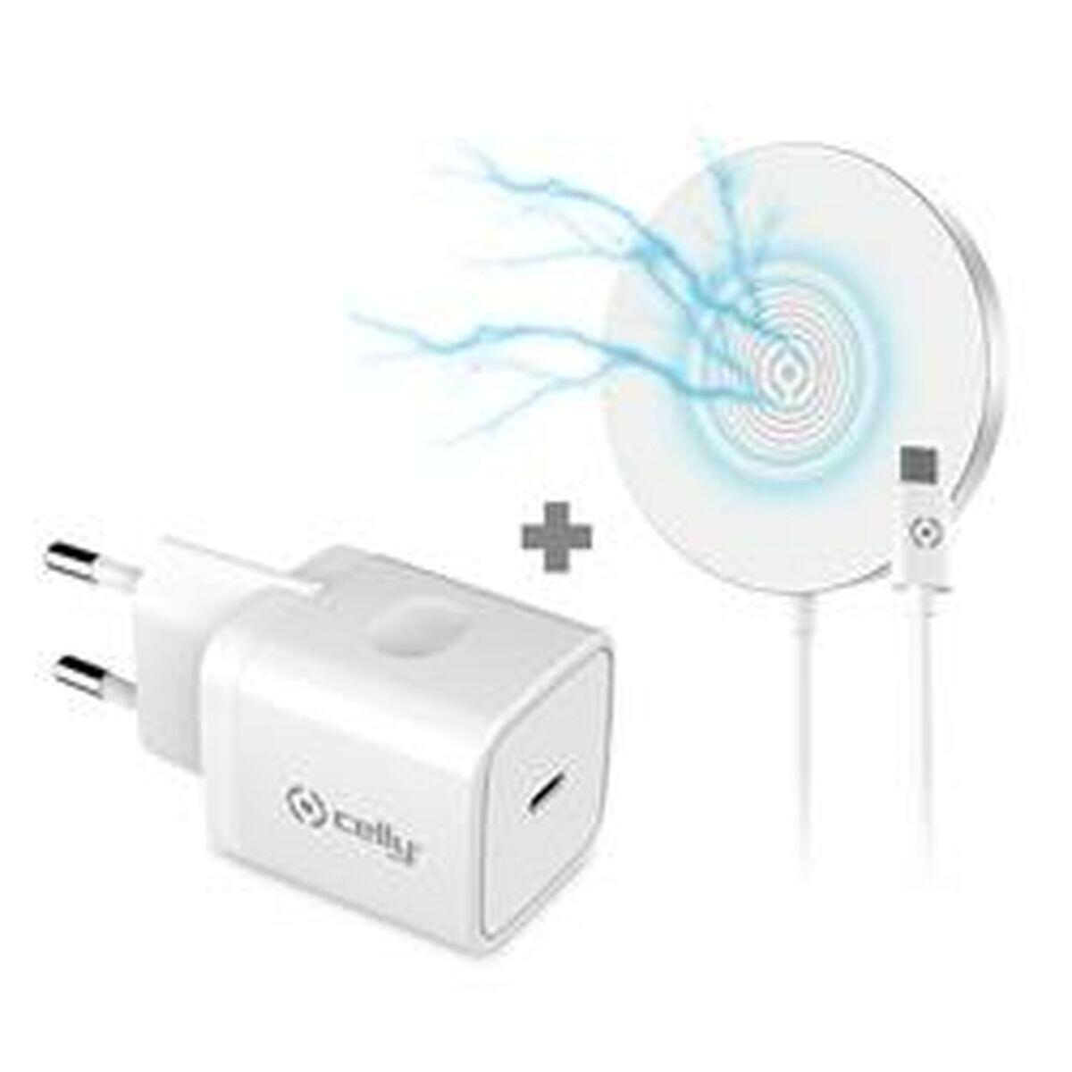 Caricatore portatile Celly MAGCHARGEKIT Bianco 2/2