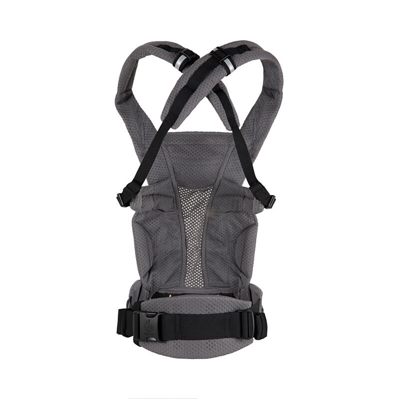 Mochila porta-bebé Ergobaby omni breeze cinza pérola