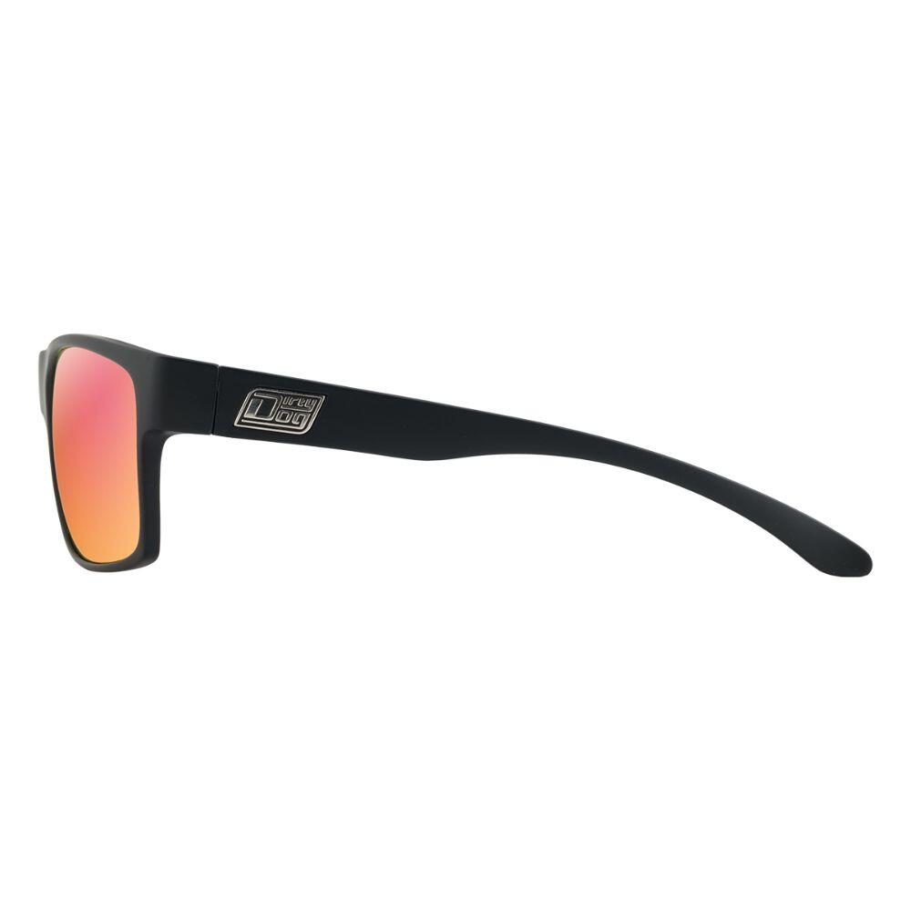 FURNACE SUNGLASSES - Black/Red Fusion Mirror Polar 3/4