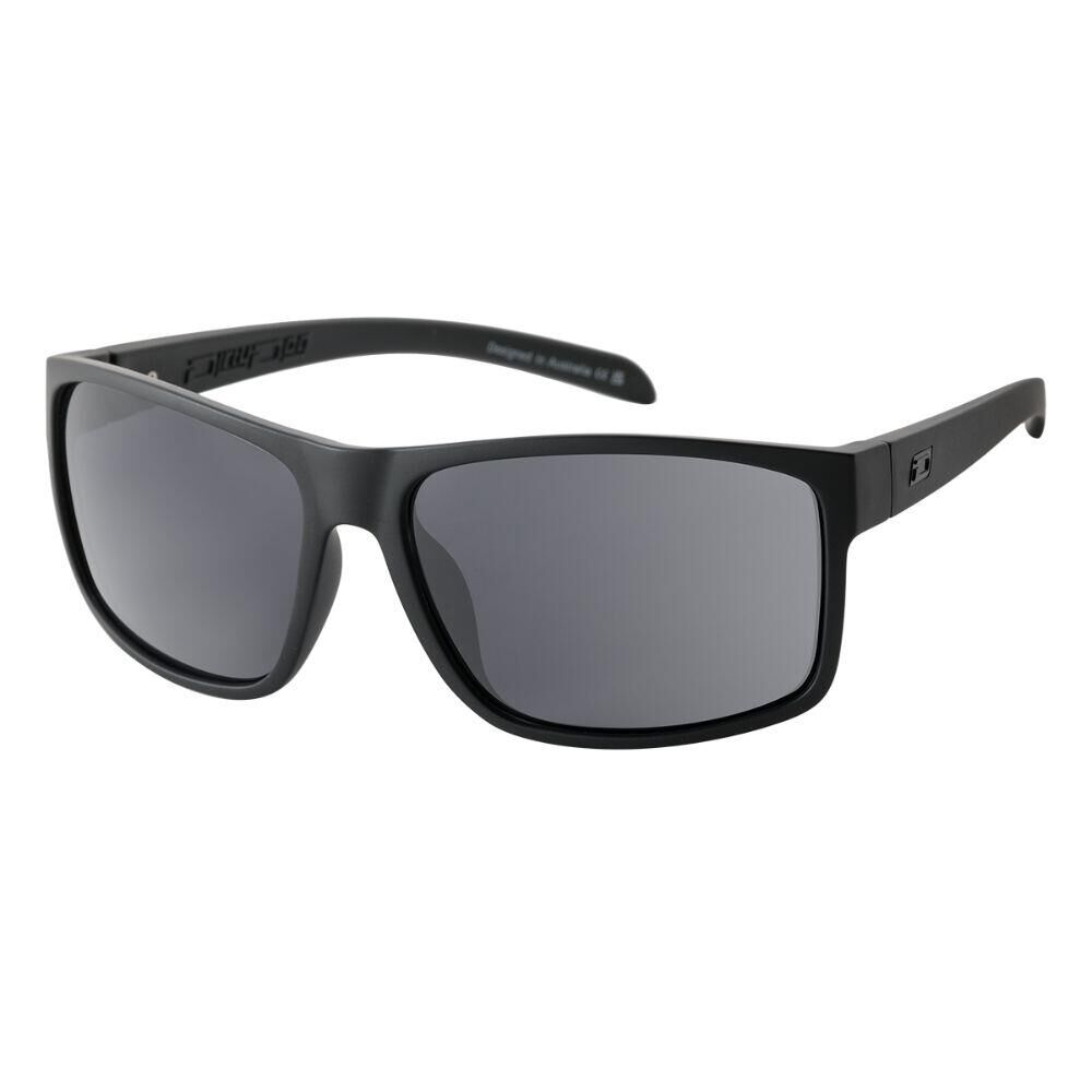 DIRTY DOG BLAST XL SUNGLASSES - Black/Silver Mirror Polarized