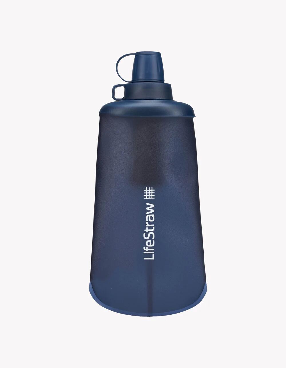 LIFESTRAW Lifestraw Peak Series - Knijpbare en Opvouwbare Waterfles met filter - 650ml - B
