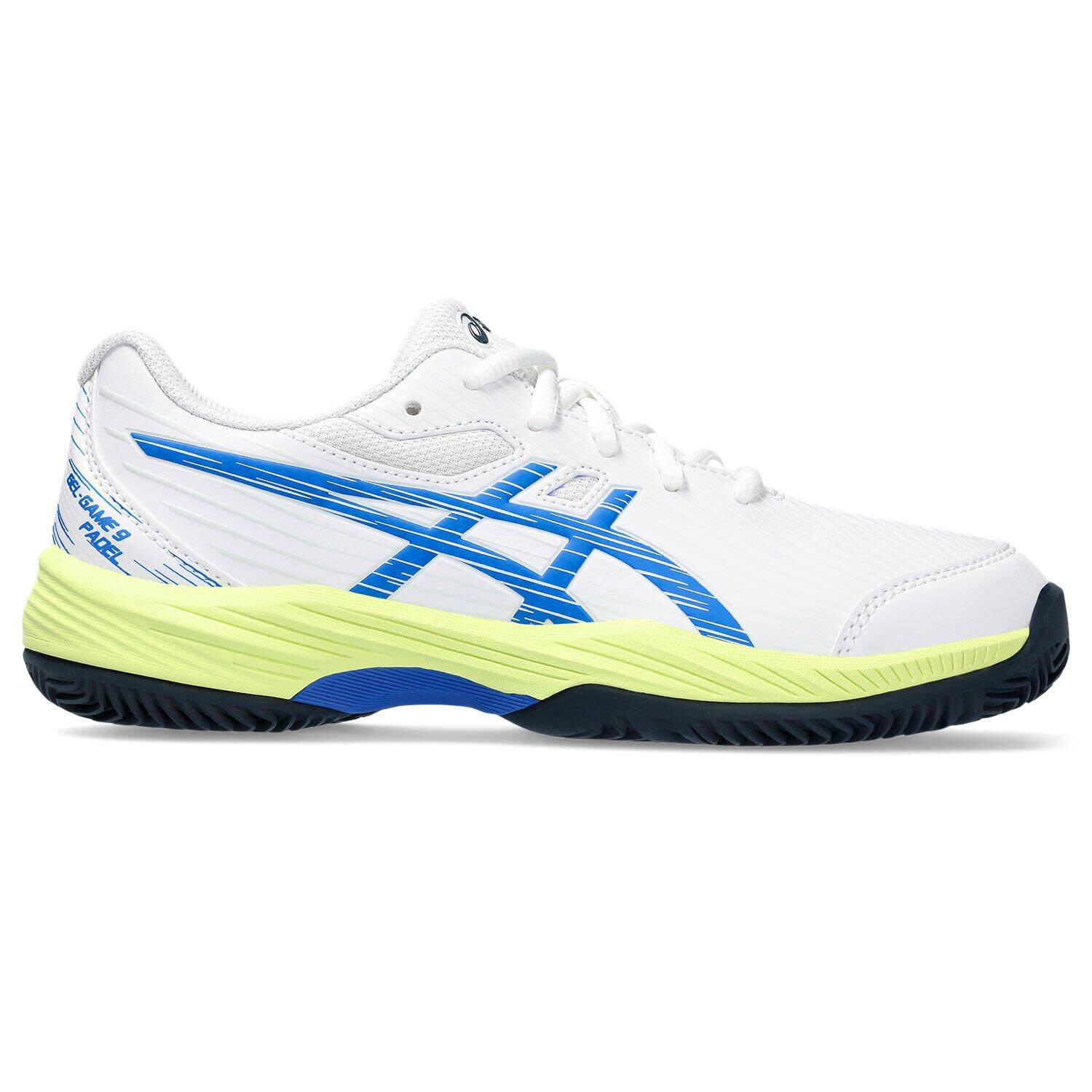 ASICS Zapatillas Tenis Niños- ASICS Gel-Game 9 PADEL GS - White/Ilusion