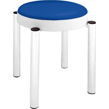 Gymnastikhocker Comfort 55 cm Mit höhenverstellbaren Bodenschutzkappen