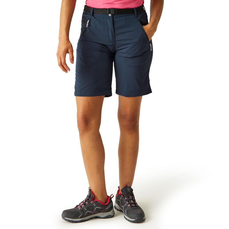 Xert Stretch Wandershorts für Damen - Marineblau