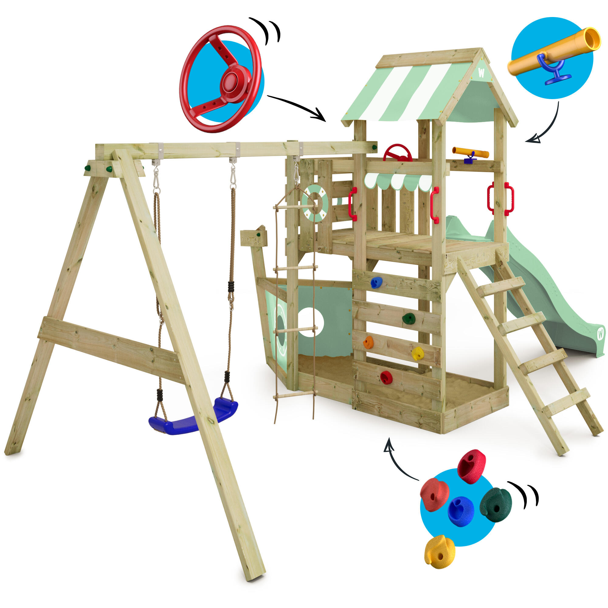 Parque infantil Wickey SeaFlyer 5/7