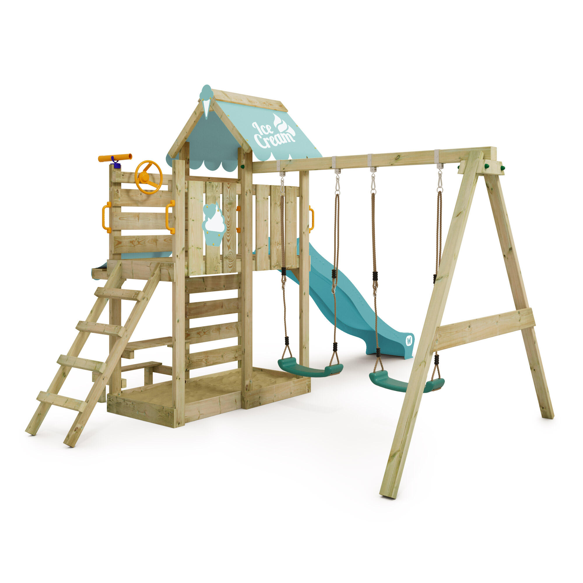 Parque infantil Wickey VanillaFlyer 2/7