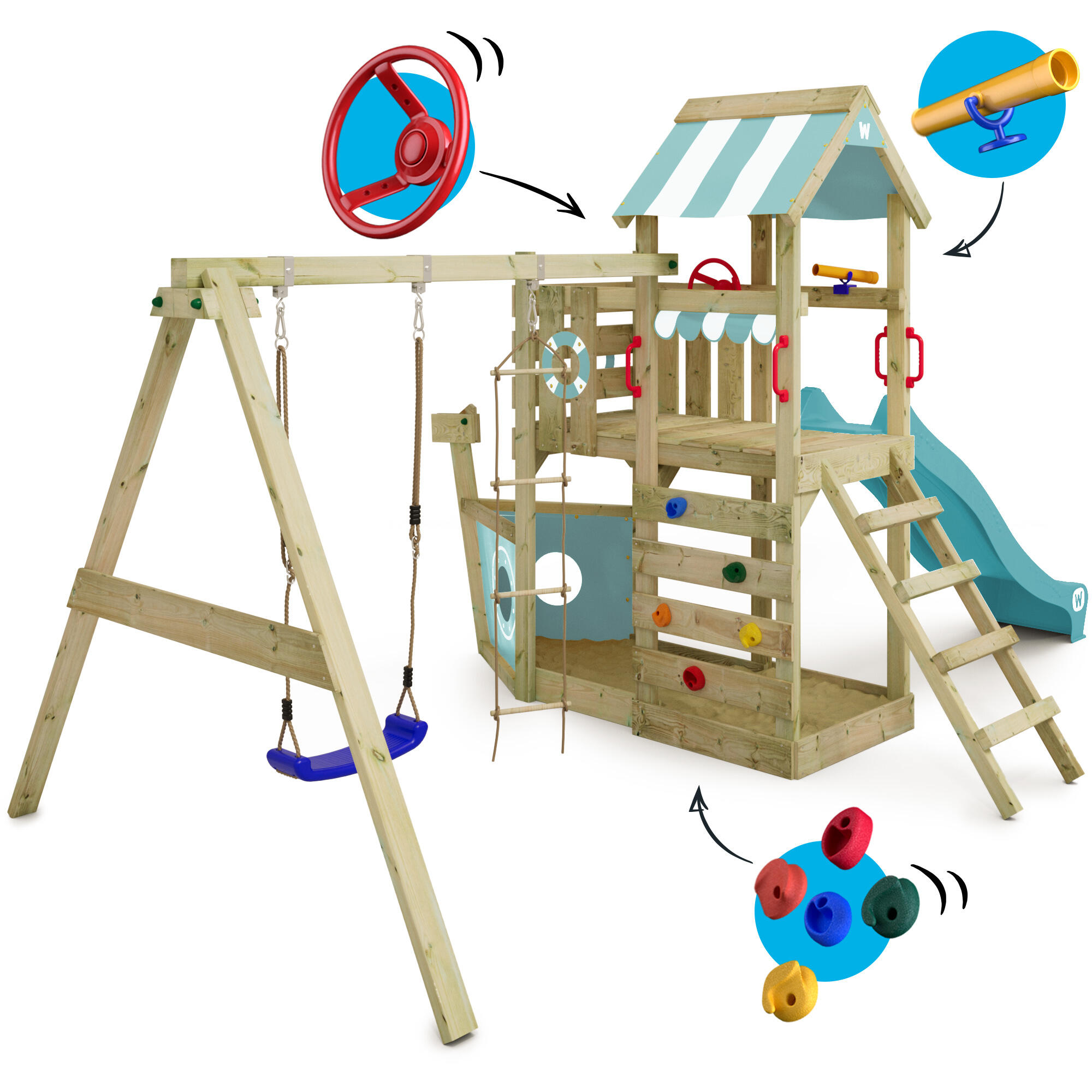 Parque infantil Wickey SeaFlyer 5/7