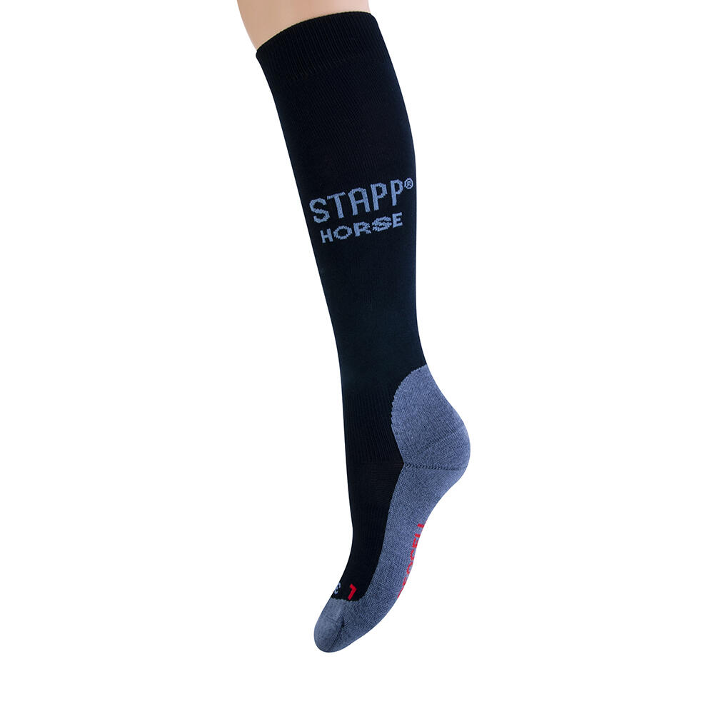 Stapp Horse - Stapp Horse Chaussettes D'Équitation Deocell Marine - Chaussettes - Bleu - 43/46 - Decathlon