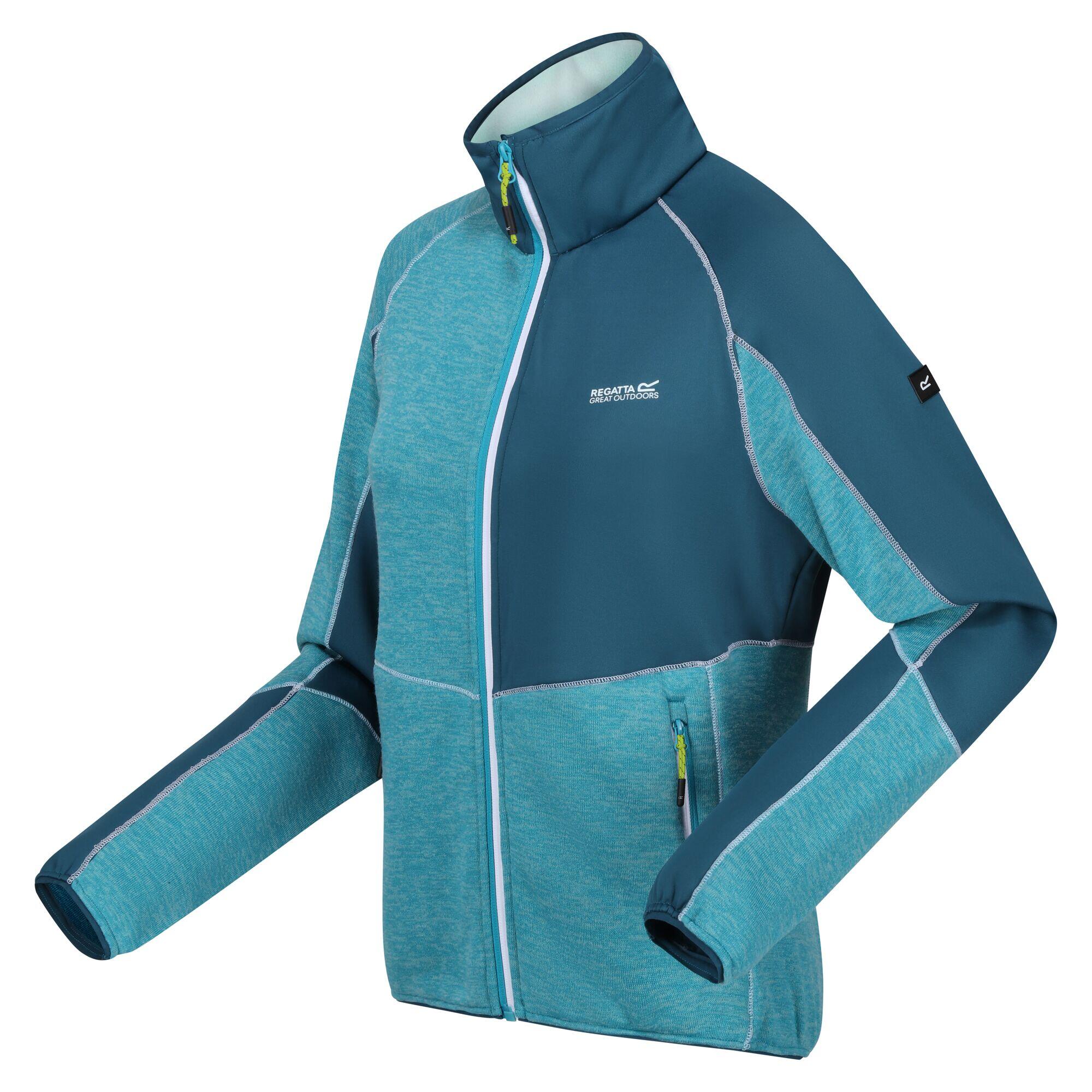 Veste Polaire LINDALLA Femme (Bleu Tahoe / Bleu Marocain) 3/5