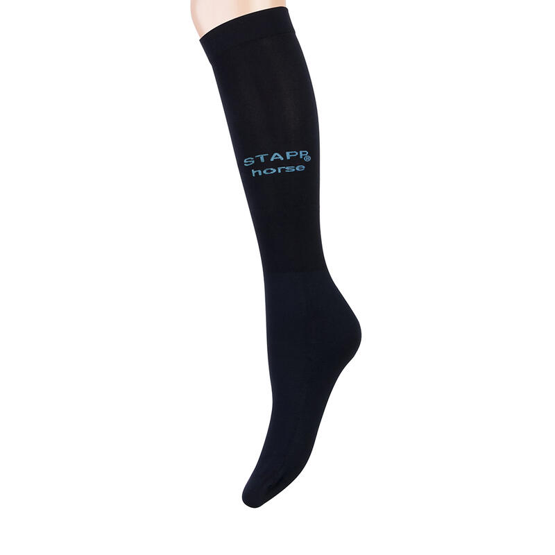 Chaussettes d'équitation Ultra Fines 3-pack Noir