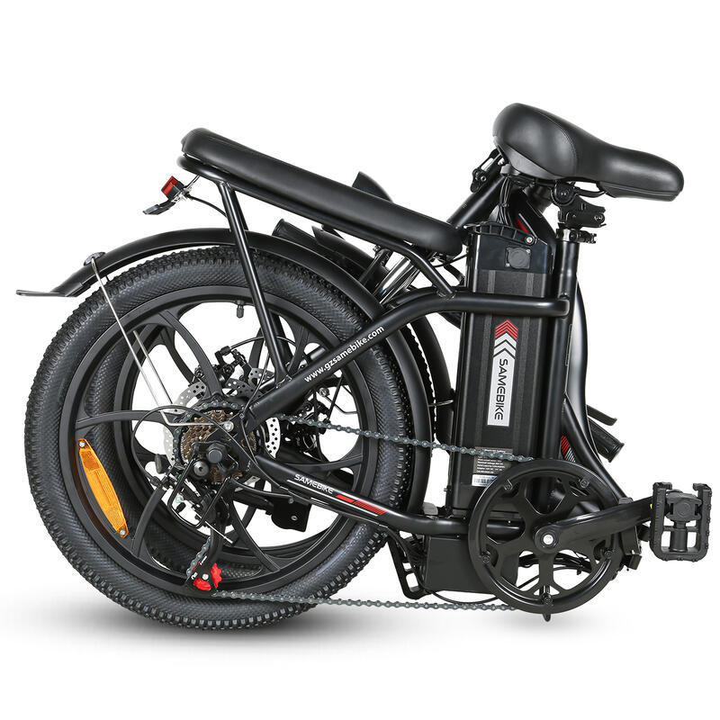 Bicicleta elétrica dobrável CY20 36V-12Ah (432Wh) - roda 20x2.35 ...