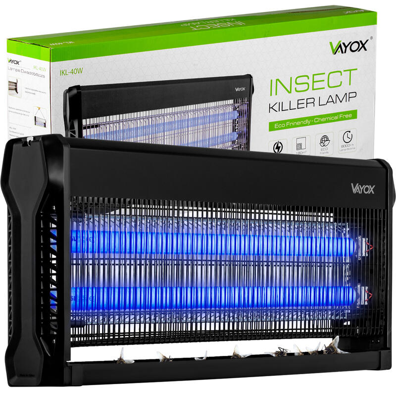 Lampa owadobójcza na komary muchy VAYOX IKL-40W 370m2