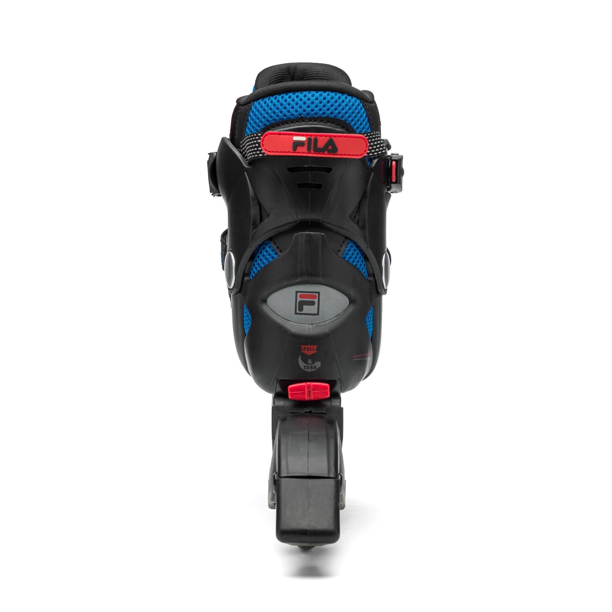 FILA X-One — Patins Inline Infantil Ajustáveis, Rodas 76 82A, ABEC 5 5/5