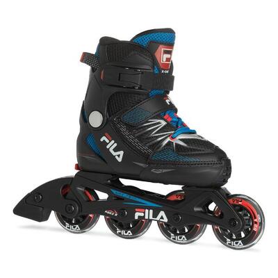 Pattini in Linea Allungabili per Bambino X-ONE Nero/Blu