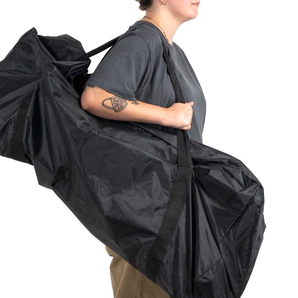Bolsa de transporte para trotinete elétrica YOUIN, com fecho, preta, 125 x 45 cm 3/3