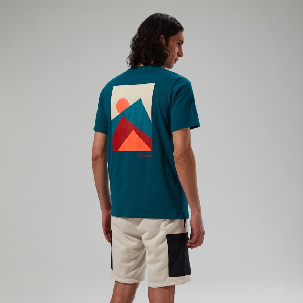 Koszulka z nadrukiem męska Berghaus Mtn Silhouette SS Tee 4/7