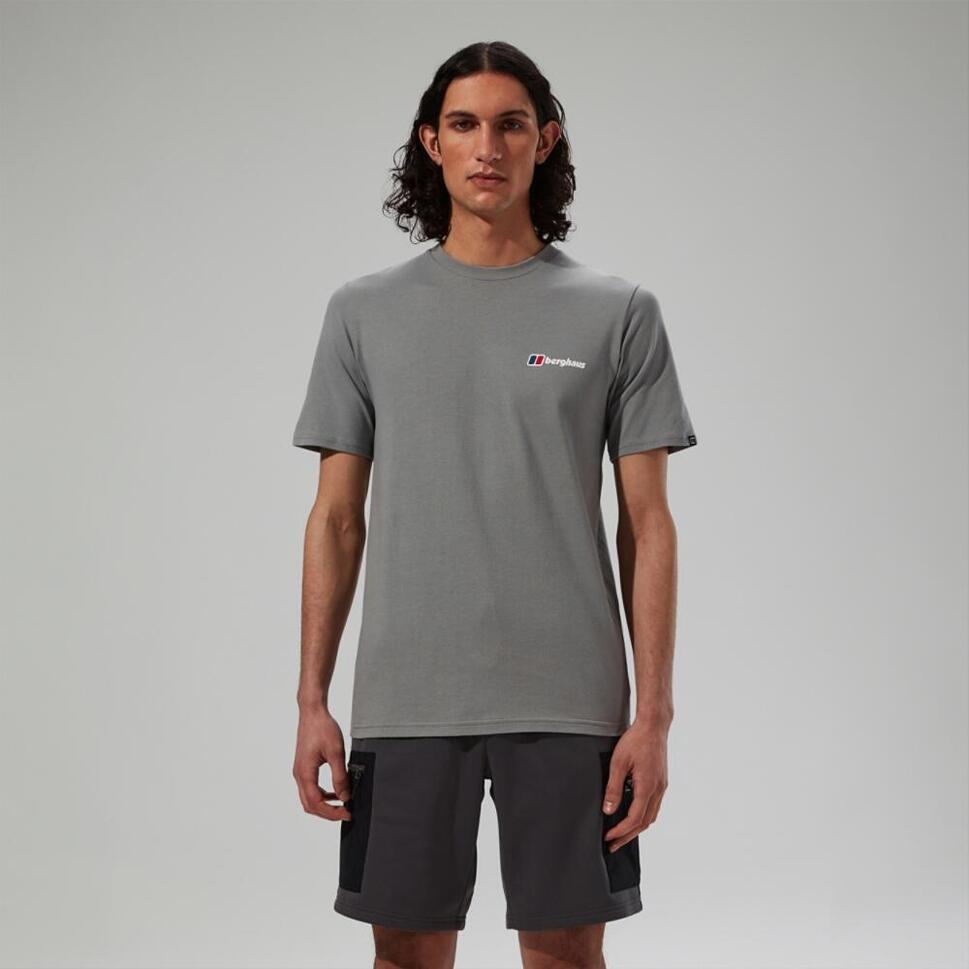 Koszulka bawełniana męska Berghaus Mtn Lineation SS Tee