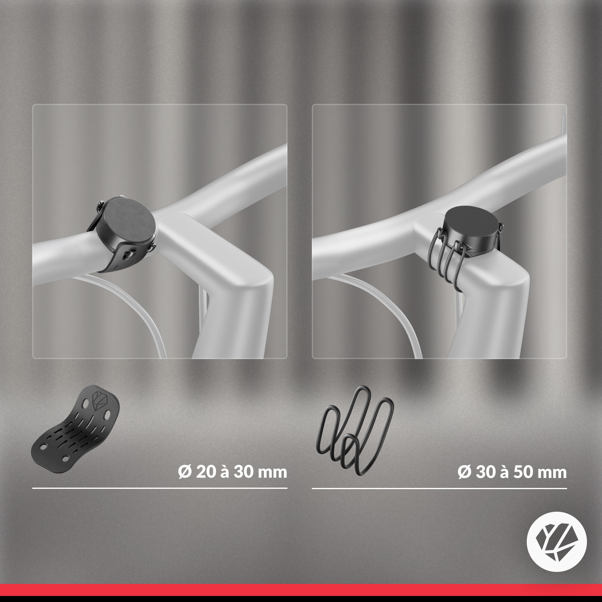 Support porte téléphone pour guidon de vélo (Téléphone M) 4/6