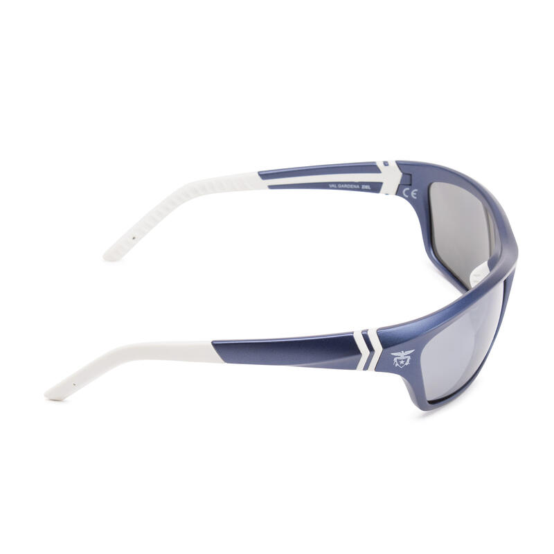 Occhiale da sole sportivo unisex Val gardena blu lenti UV-POLAR approvato CAI