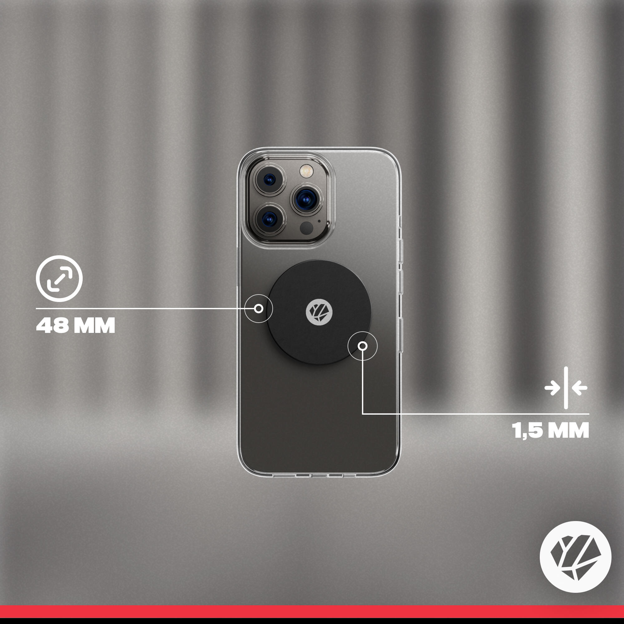 Support porte téléphone universel pour guidon de vélo 4/7