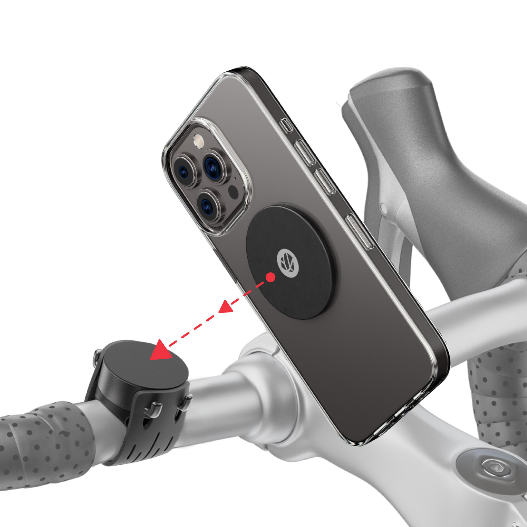Compteur GPS et supports smartphone Decathlon