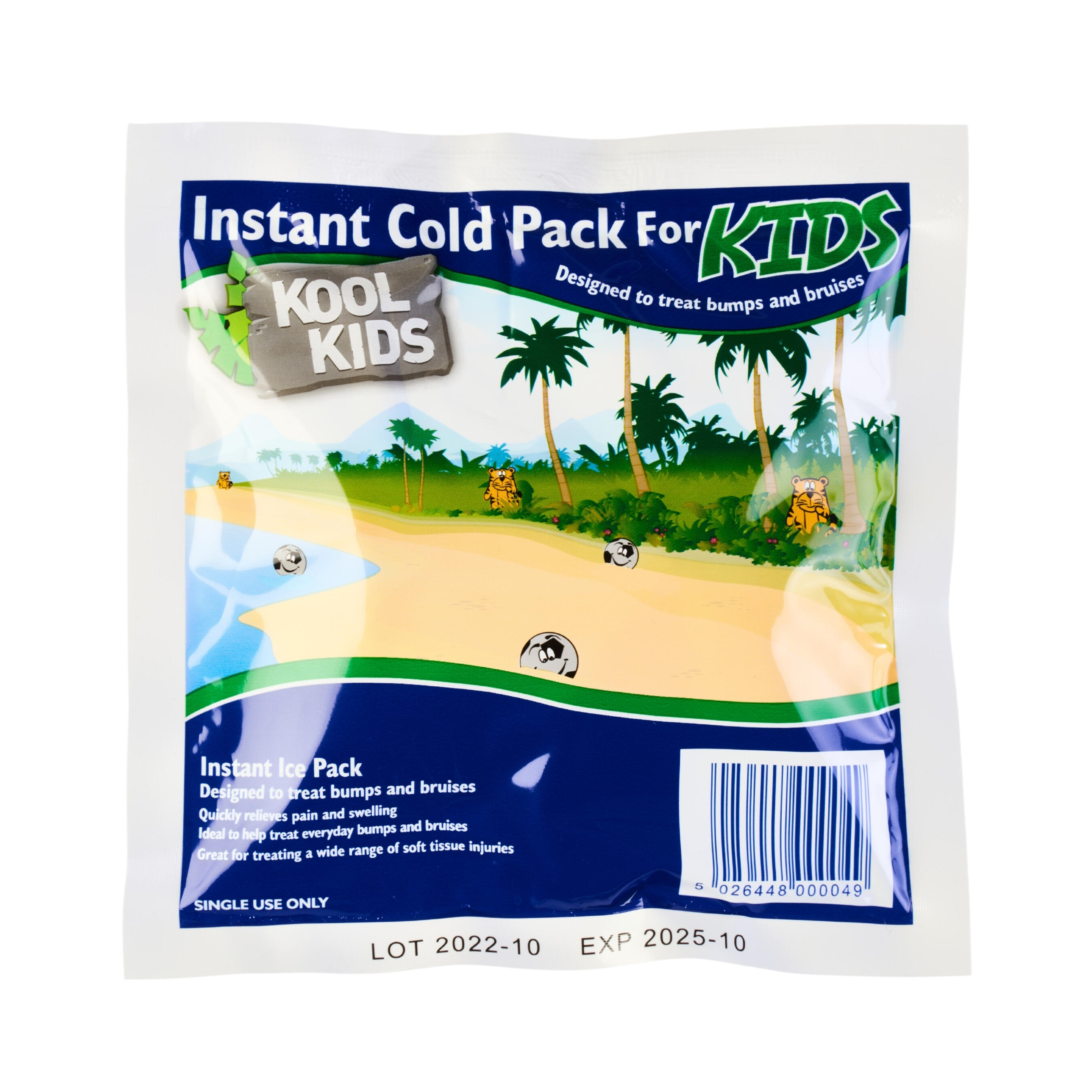 Koolpak Kids Instant Ice Pack - 15 X 15 cm - Pack Of 20 3/5