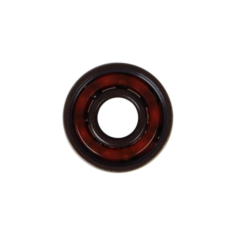 Roulements professionnels pour skateboard ABEC 9. Pack de 8 pièces + entretoises