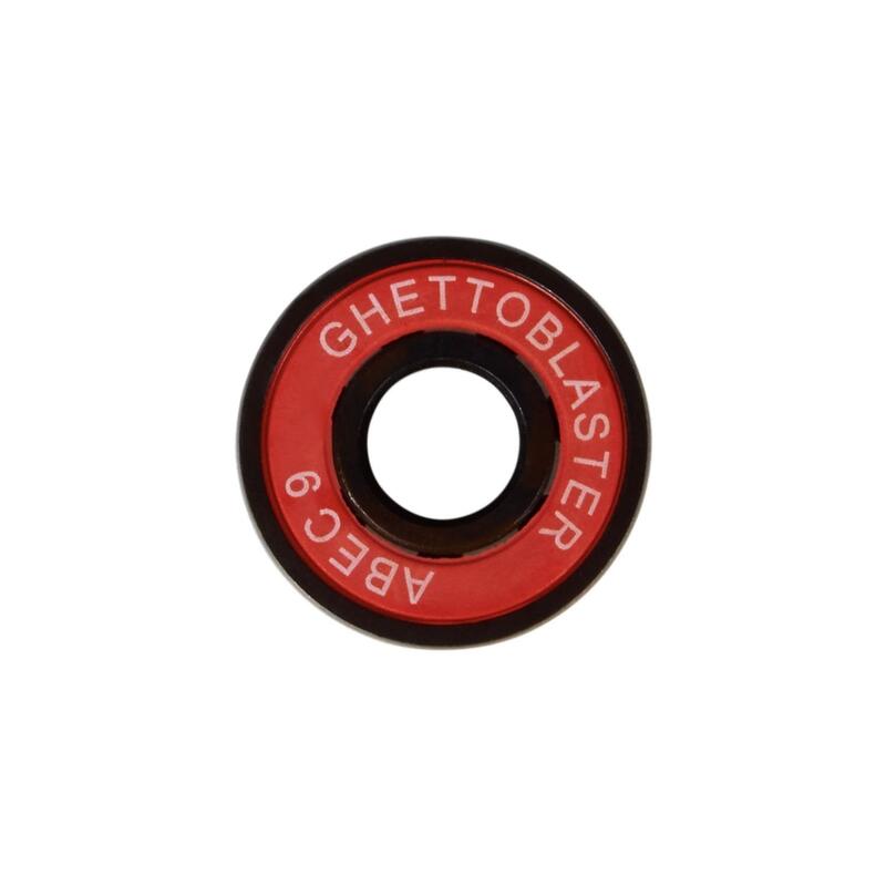 Roulements professionnels pour skateboard ABEC 9. Pack de 8 pièces + entretoises