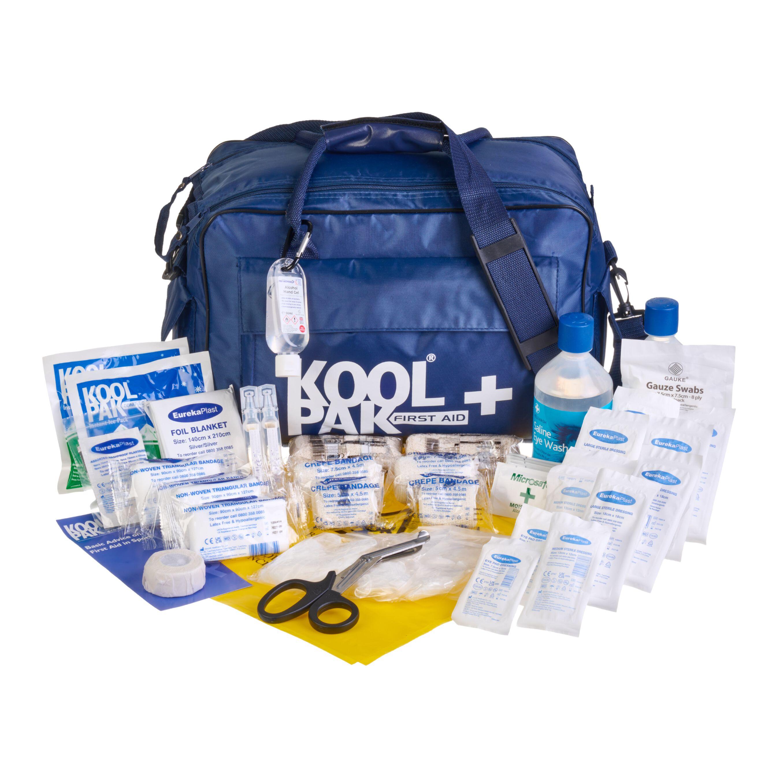 KoolPak Team First Aid Kit Sports Injury Treatment 1/7
