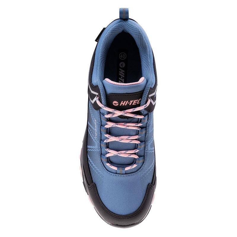 Dames Dolmar Wandelschoenen (Zwart/Navy/Roze)