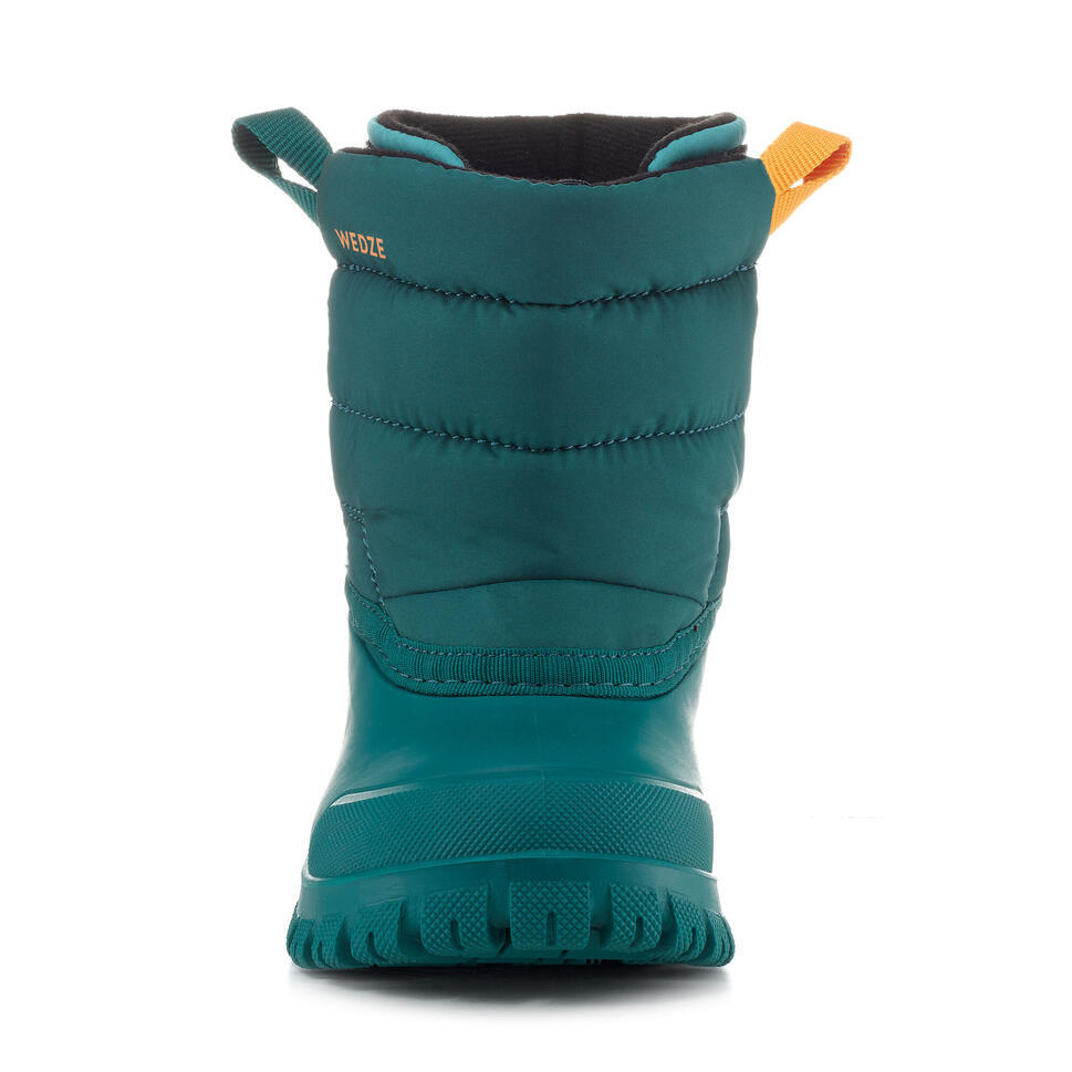 Refurbished  Baby Snow Boots, Baby Apres-Ski WARM Turquoise - D Grade 3/7