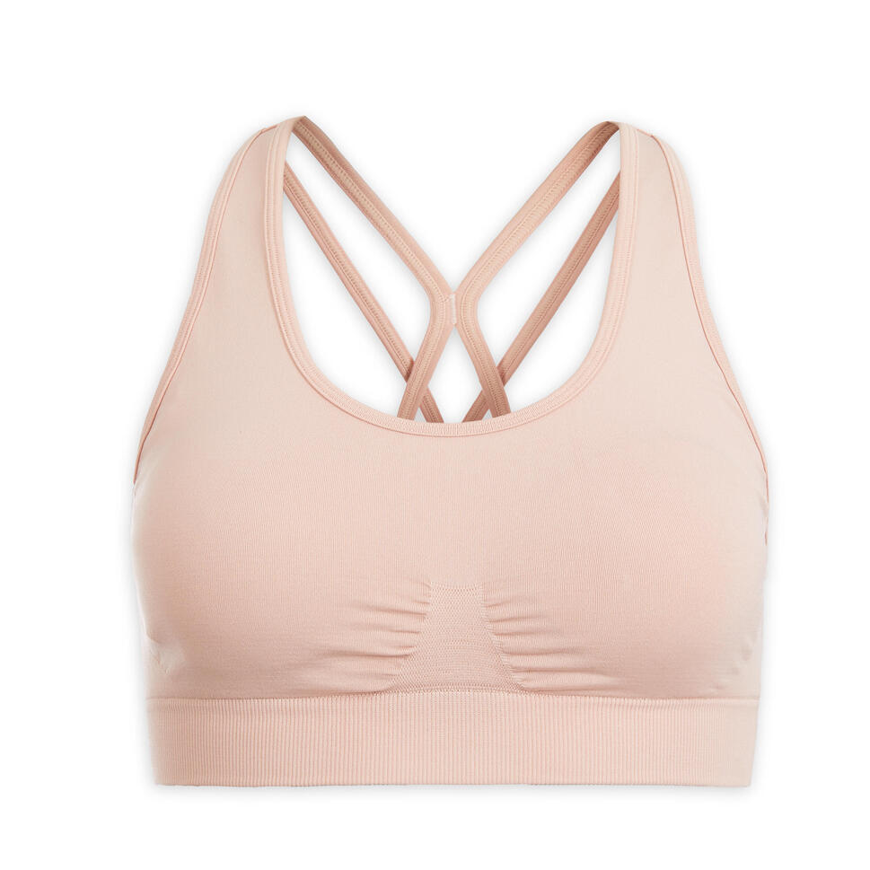 Refurbished Dynamic Yoga Sports Bra - Pink - A Grade 1/7