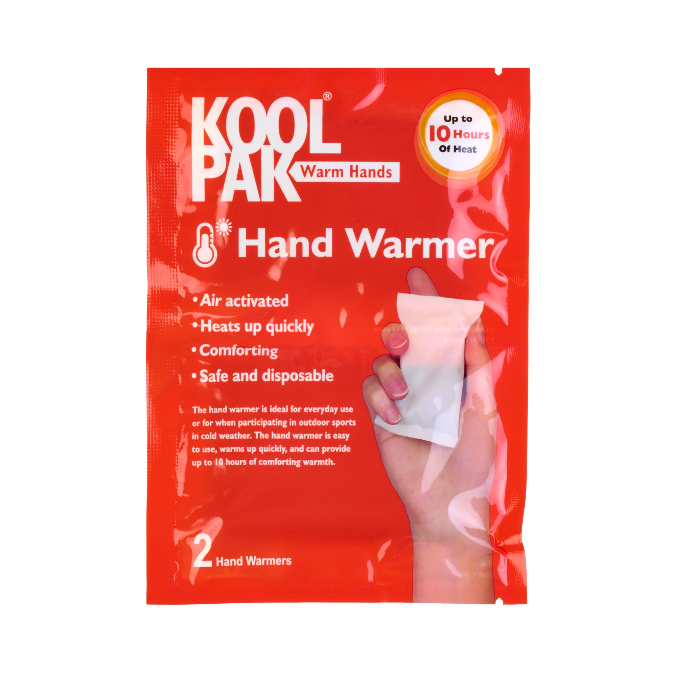 Koolpak Hand Warmer for Cold Weather - 2 Pack - Includes 10 Packs 2/4