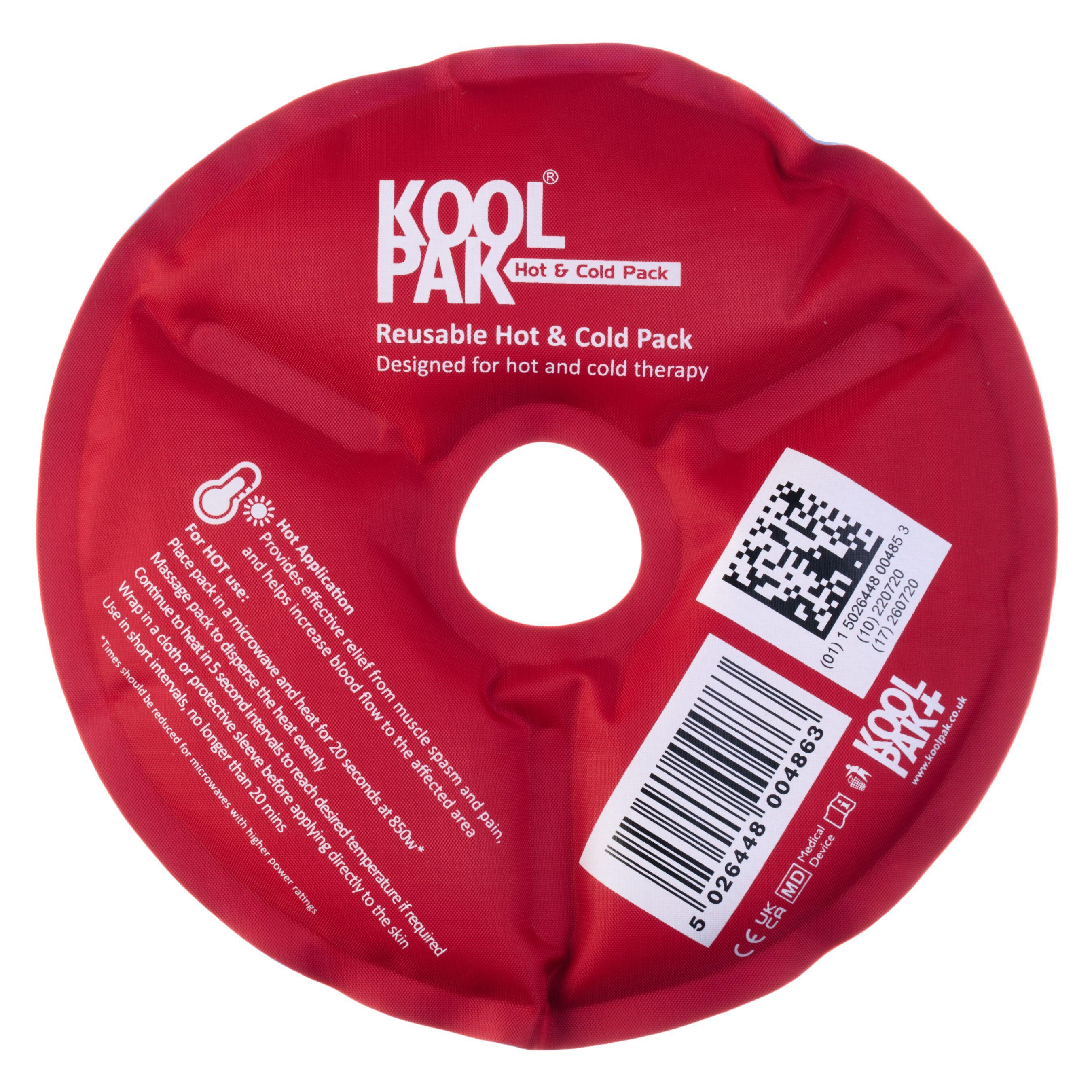 Koolpak Luxury Hot & Cold Pack Round - Dia 14.5cm - Pack of 20 3/4