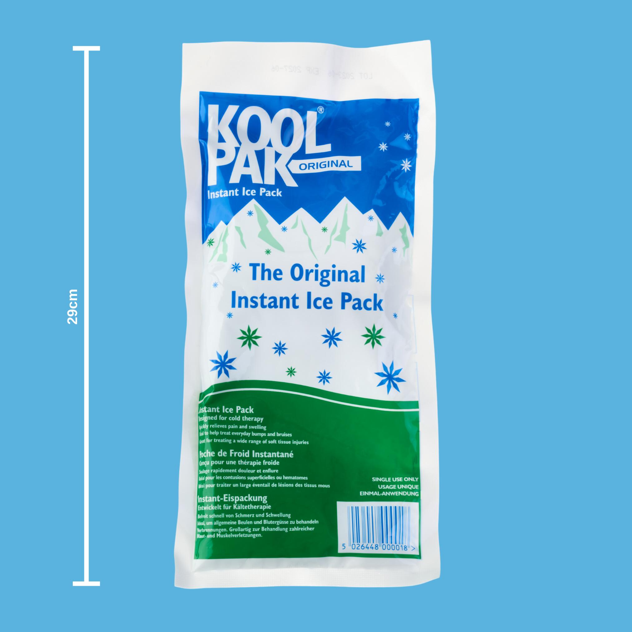 Koolpak Original Instant Ice Pack - 12 x 29cm - Pack of 60 5/6
