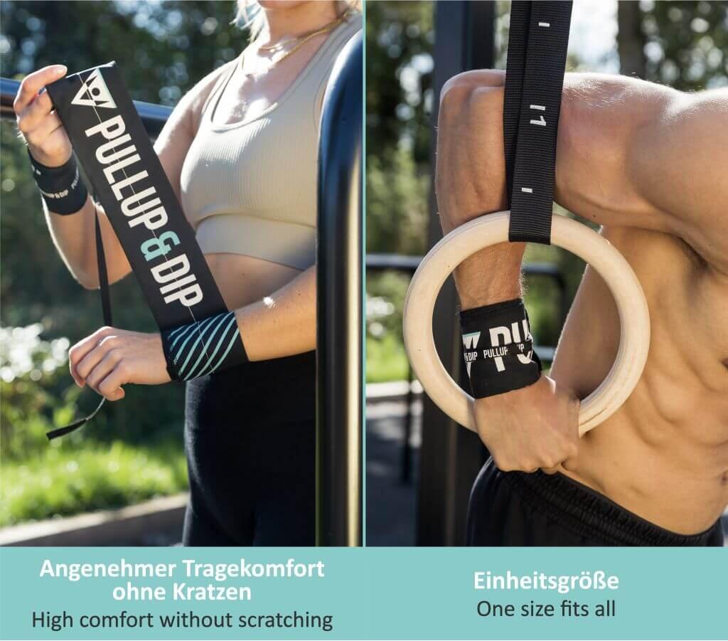 Handgenlenkbandagen Wickelbandagen für Calisthenics, Crosstraining, 6/8