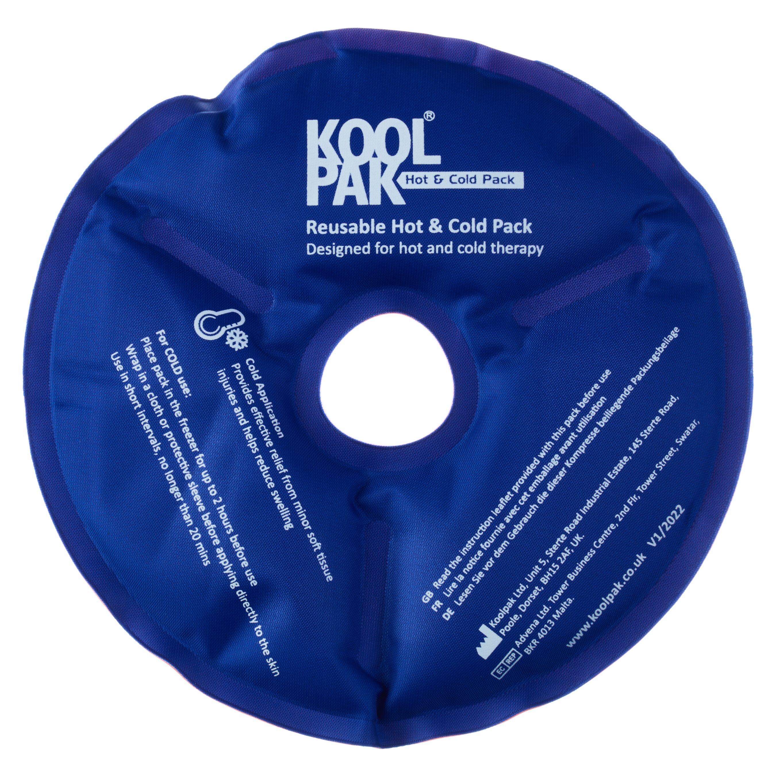 Koolpak Luxury Hot & Cold Pack Round - Dia 14.5cm - Pack Of 60 3/4