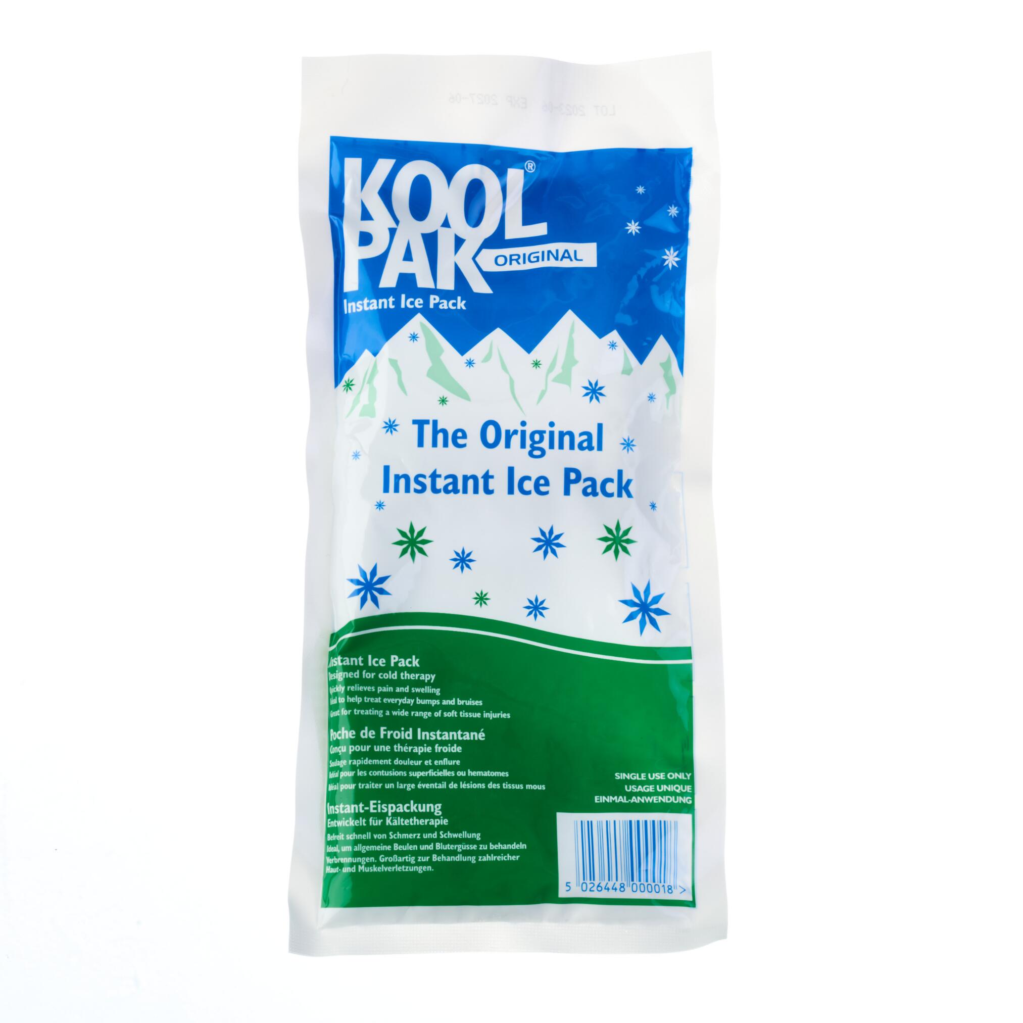 KOOLPAK Koolpak Original Instant Ice Pack - 12 x 29cm - Pack of 60