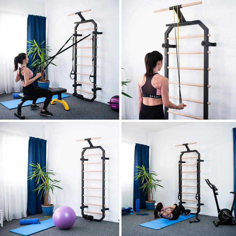 Scara multifuncțională pentru gimnastică HMS DW2708