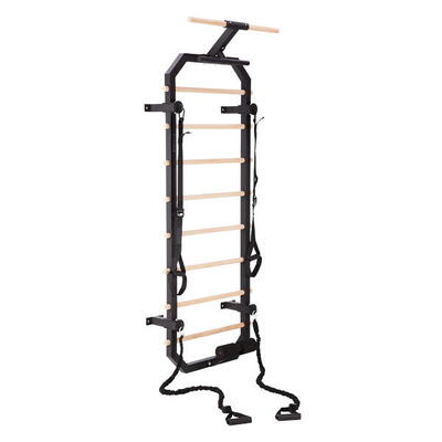 Multifunktionale sprossenwand zur wandmontage dw2708 HMS